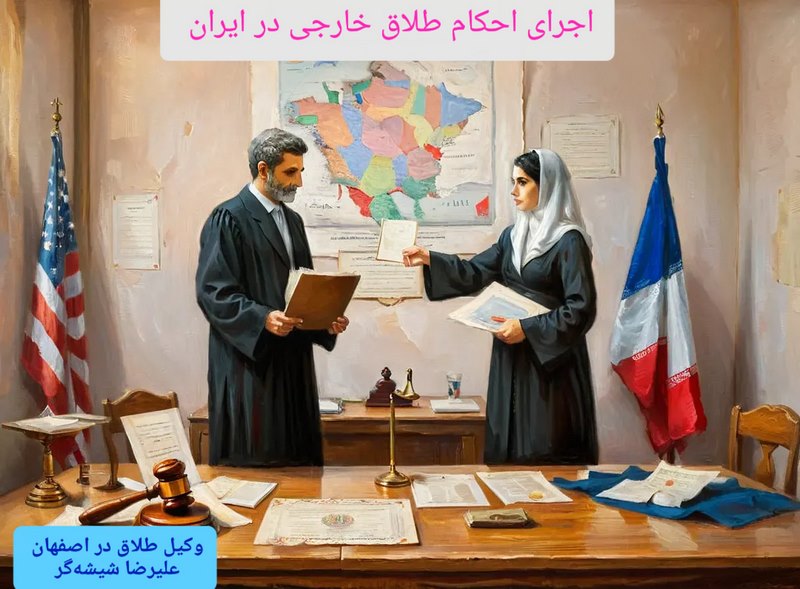 اجرای احکام طلاق خارجی در ایران