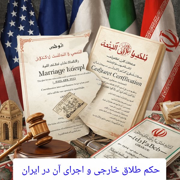 اجرای احکام طلاقهای  خارجی در ایران