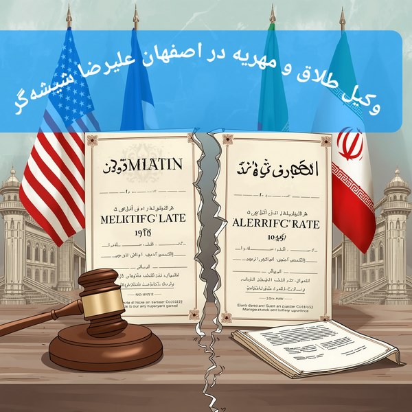 وکیل مهریه و طلاق خارجی